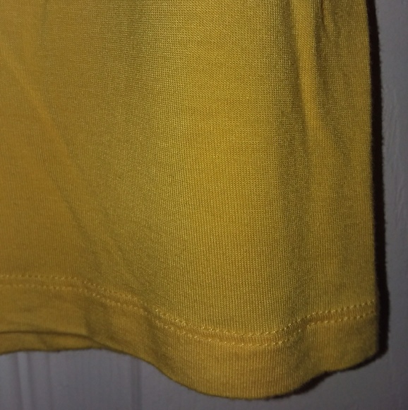 August Silk Yellow Tank NWOT - Picture 6 of 7